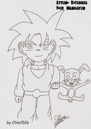[Fan-Art Dragon Adventure] - Dessin de chlo1526, auteur de The World of Chlo 